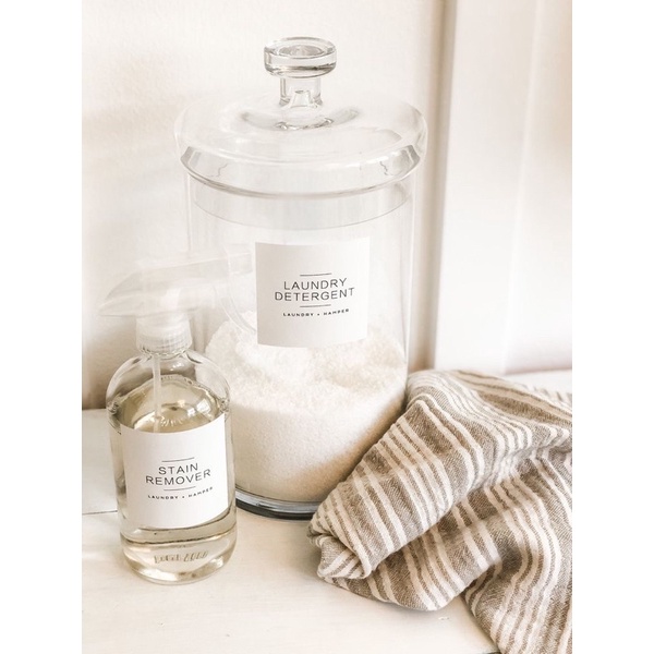 Label Stiker Laundry-Type 2