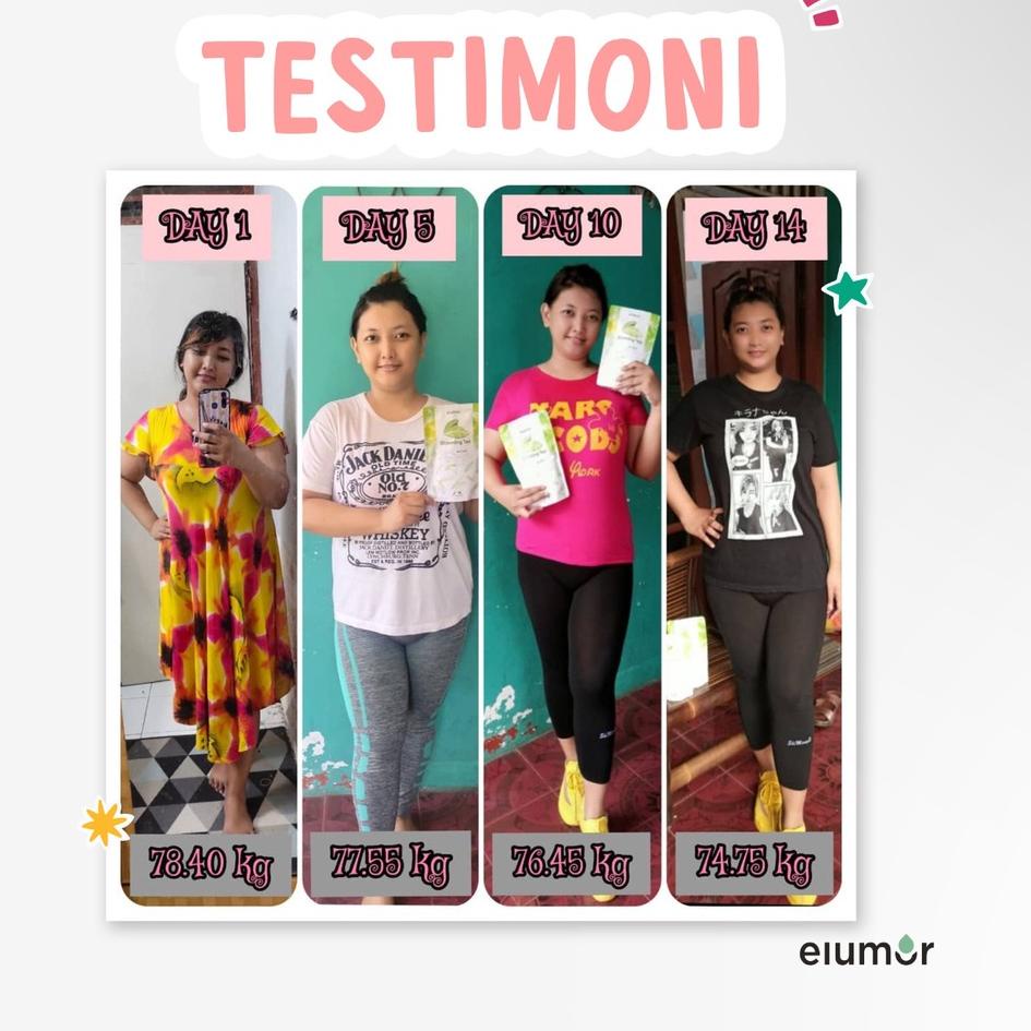 

[PRODUK NB970] Elumor Slimming Tea I Teh Pelangsing Herbal Alami by Elumor.official 7YC
