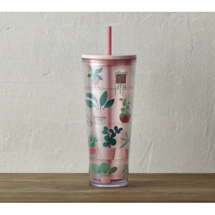Starbucks Tumbler Summer 2022 Home Greenery Garden Cold Cup 24oz Venti Trenta