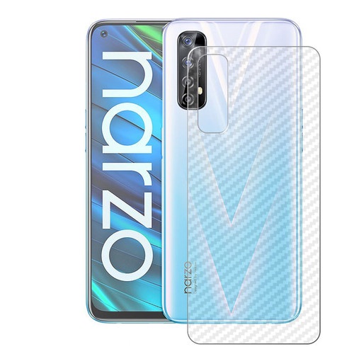 Back Skin Carbon Realme Narzo 20 Pro - Skin Carbon Realme Narzo 20 Pro