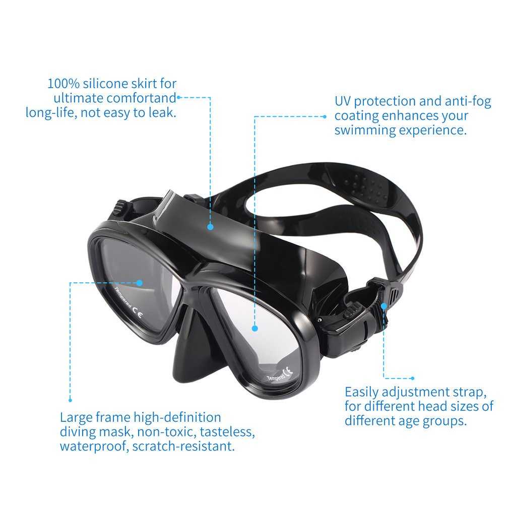 Kacamata Renang Selam Scuba Diving Water Sports Googles