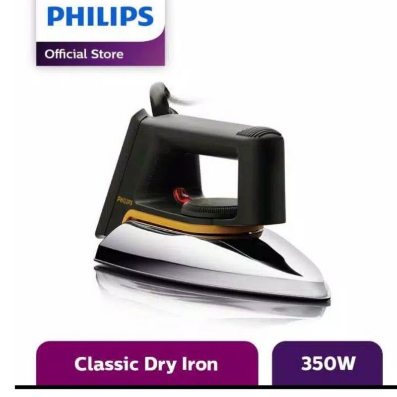 Setrika Philips HD1172 Classic tapak ga nempel teflon