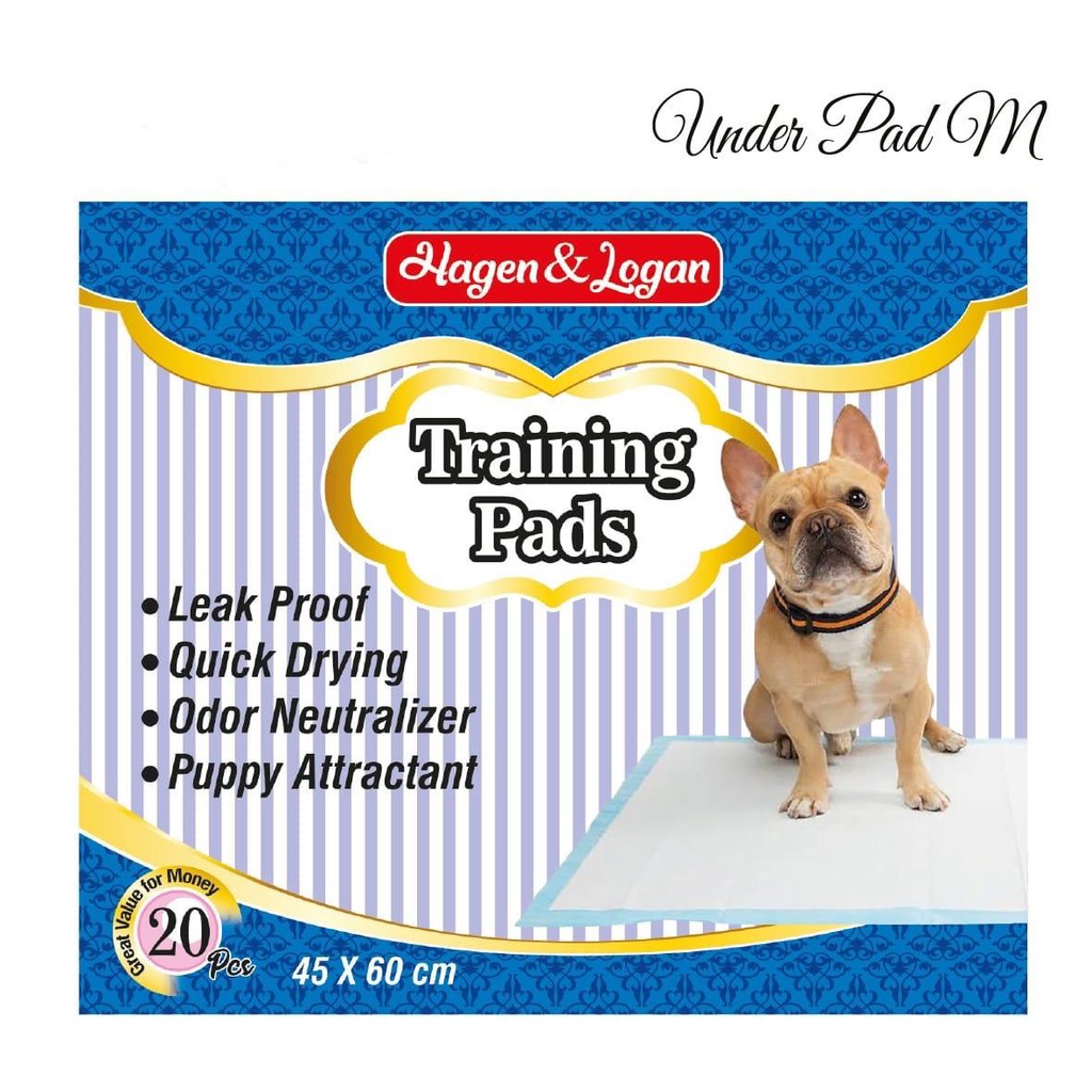 Hagen Logan Training Pads UnderPad Alas Kandang