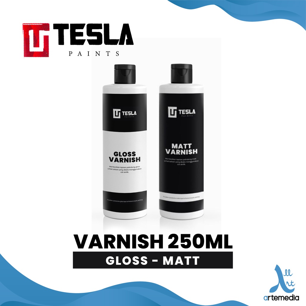 

Tesla Varnish Acrylic Paint Pernis