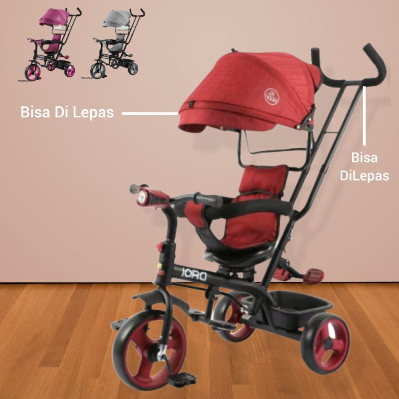 Sepeda Roda 3 Anak Bayi Baby Murah, Stoler Anak, Kereta Dorong Anak Bayi