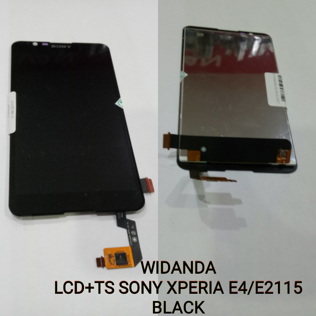 Lcd Ts Sony Xperia E4 E2115 Black Shopee Indonesia