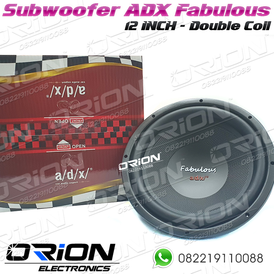 subwoofer 12 inch double coil murah