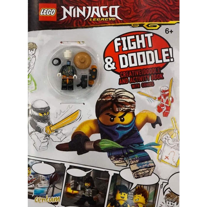 Buku Bergambar, Doodle & Colour Lego Ninjago 2