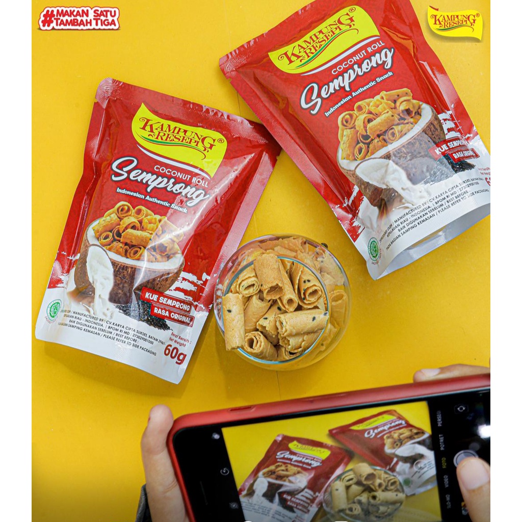

Coconut Roll Semprong Kampung Resepi