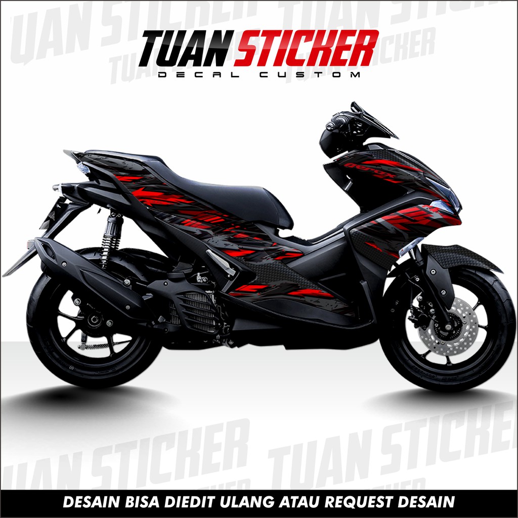 Jual Stiker aerox Striping Decal Aerox 155 full body sticker aerox 155