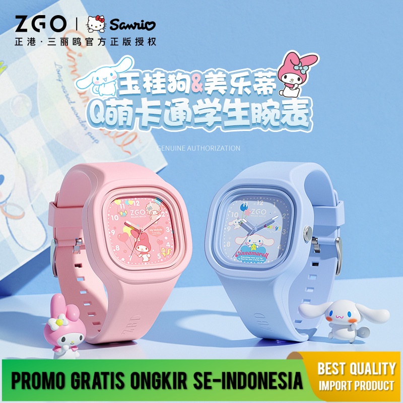 Jual Jam Tangan Anak Anak Zgo Sanrio Bersama Nama Cinnamoroll