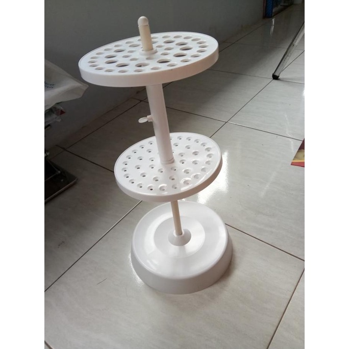 Rak Pengering Buret Dan Pipet Volumetrik Bahan Kayu goodgoo66 dijamin
