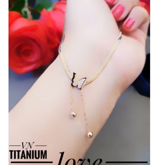 Titanium Kalung Kupu 545f