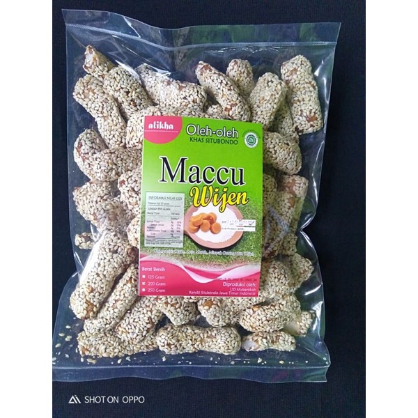 

Alikha Maccu Wijen 200 gram legits Situbondo