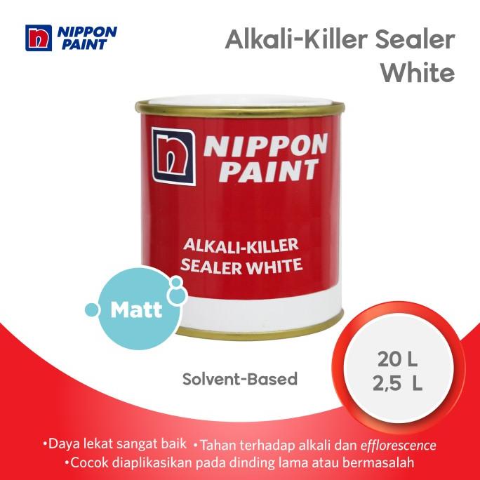 ALKALI-KILLER SEALER WHITE -2,5L- CAT DASAR ANTI-ALKALI NIPPON PAINT