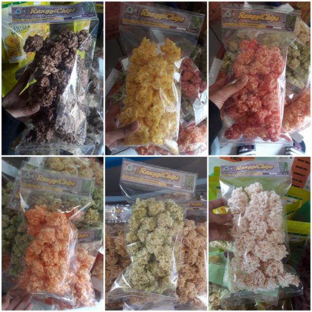 

Ranggi Chips - Rangginang / Rengginang Berbagai Rasa Mekar Jaya Sukabumi