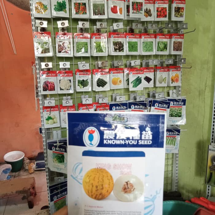 

Unik Benih Melon F1 KING SHOW 20 gr, Known You seeds Berkualitas