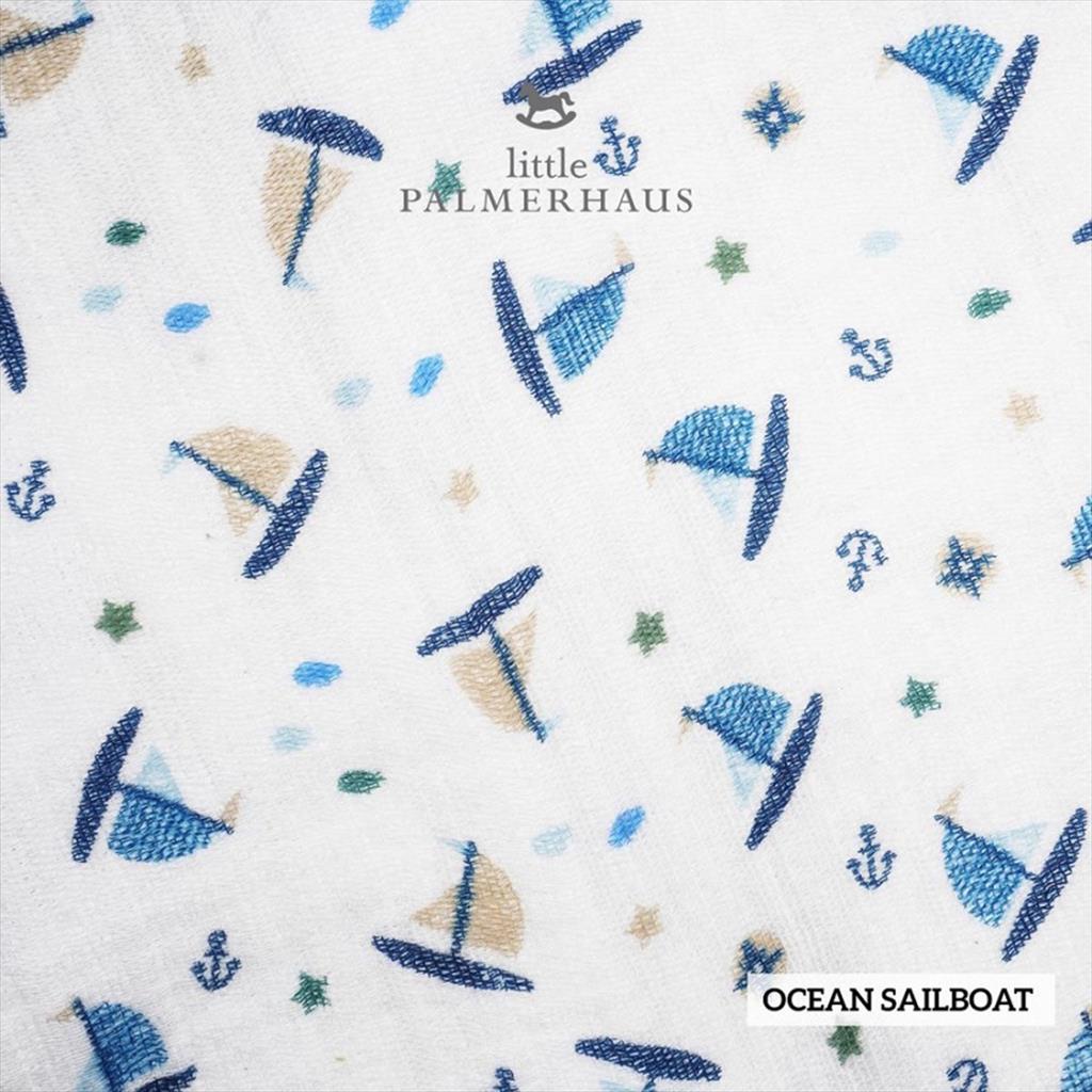 Ocean Sailboat Palmerhaus Tottori Baby Towel Handuk Bayi Jepang