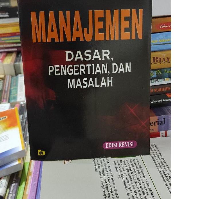 Jual Manajemen Dasar Pengertian Dan Masalah Malayu Hasibuan Shopee