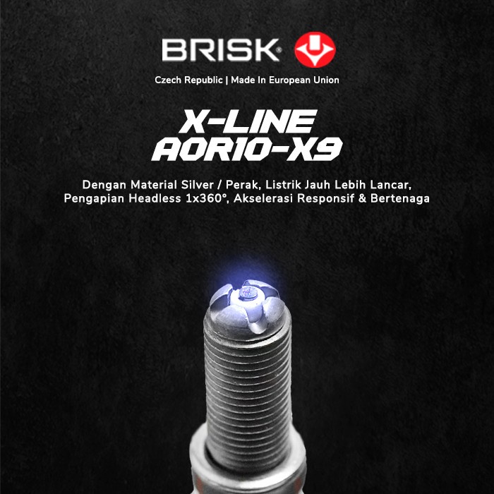 BUSI RACING PREMIUM BRISK X-LINE AOR10-X9 PCX VARIO 150 NINJA 250 NMAX