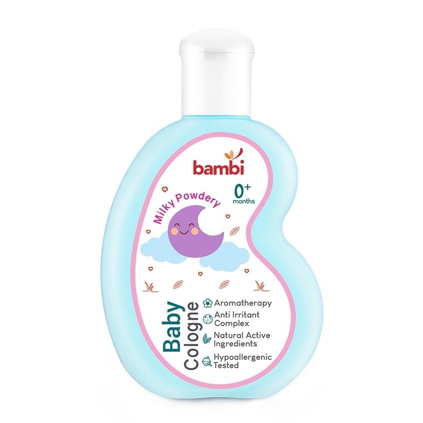 Bambi Baby Cologne Milky Powdery 100ml