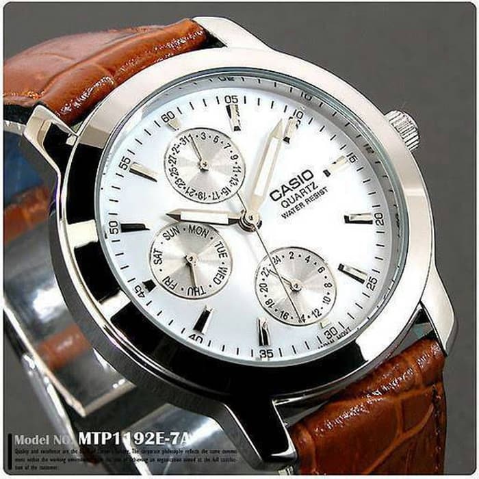 Jam Tangan Casio Origianal Pria MTP-1192E