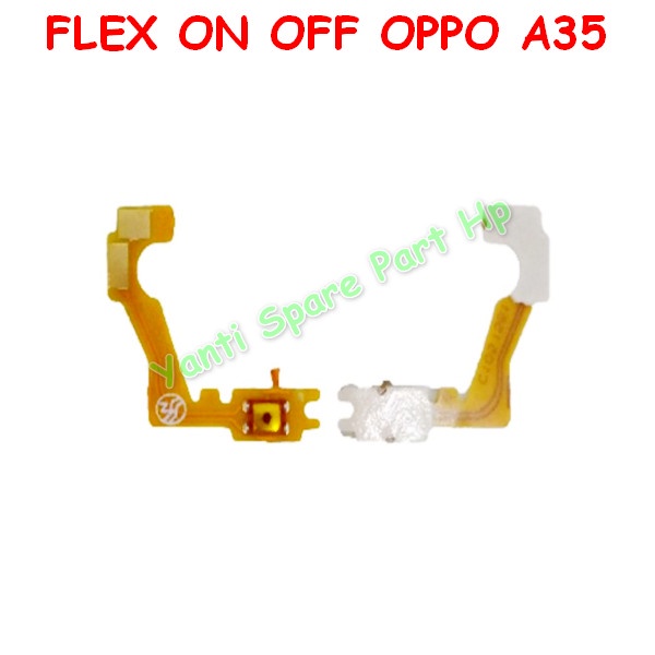 Flexible On Off Oppo F1 F1F A35 Original New