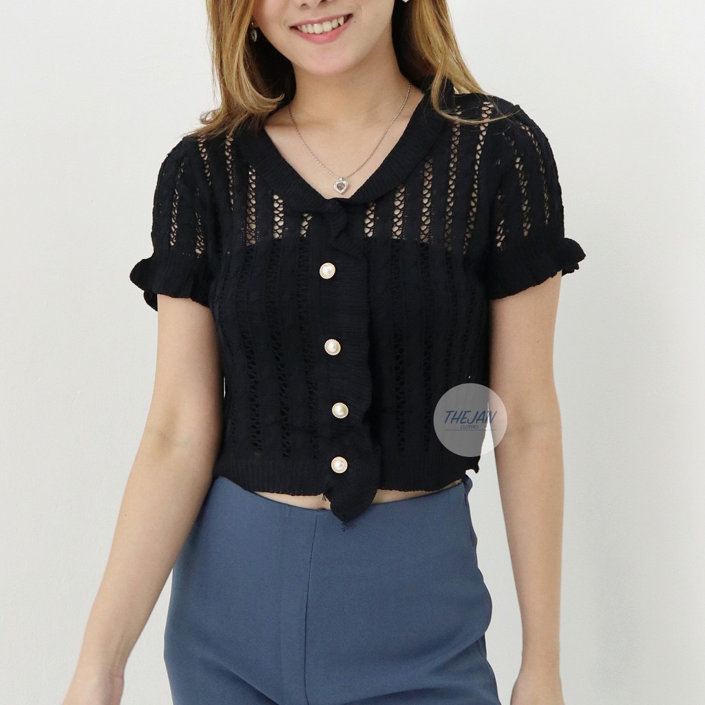 Miscaly knit top -Thejanclothes