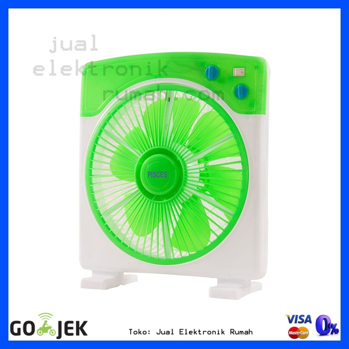 Box Fan Timer Kipas Angin Kotak Pisces 12 inch  NT121TNEW Nomor 1