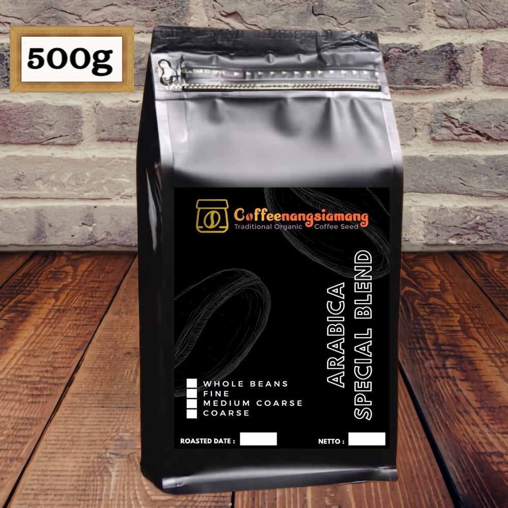 

KOPI ARABIKA SPECIAL BLEND 500g PREMIUM - (Biji/Giling)