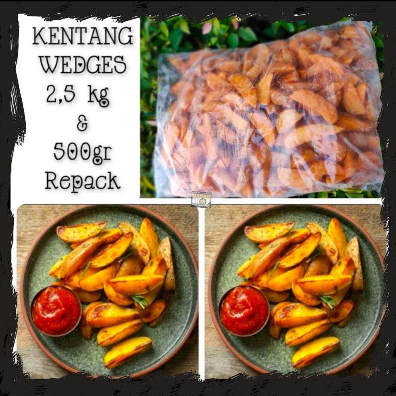 

Kentang Goreng Steak Wedges