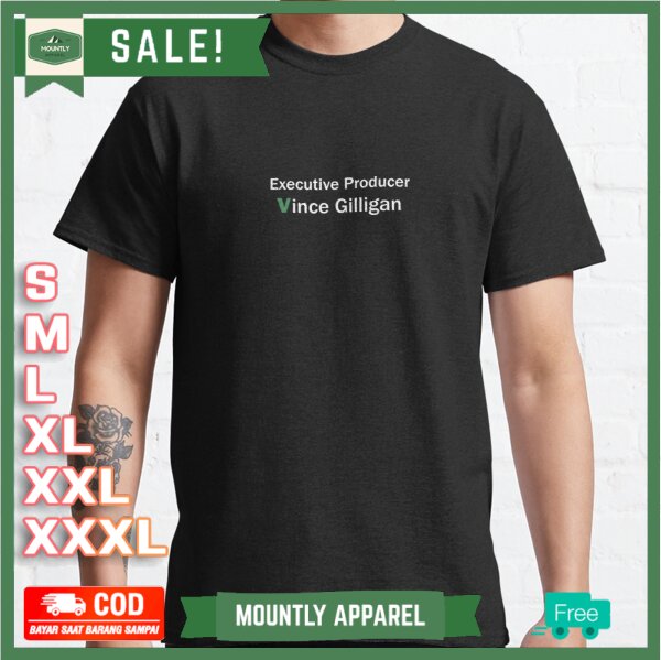 Kaos Baju Breaking Bad | Executive Producer Vince Gilligan T-Shirt Premium