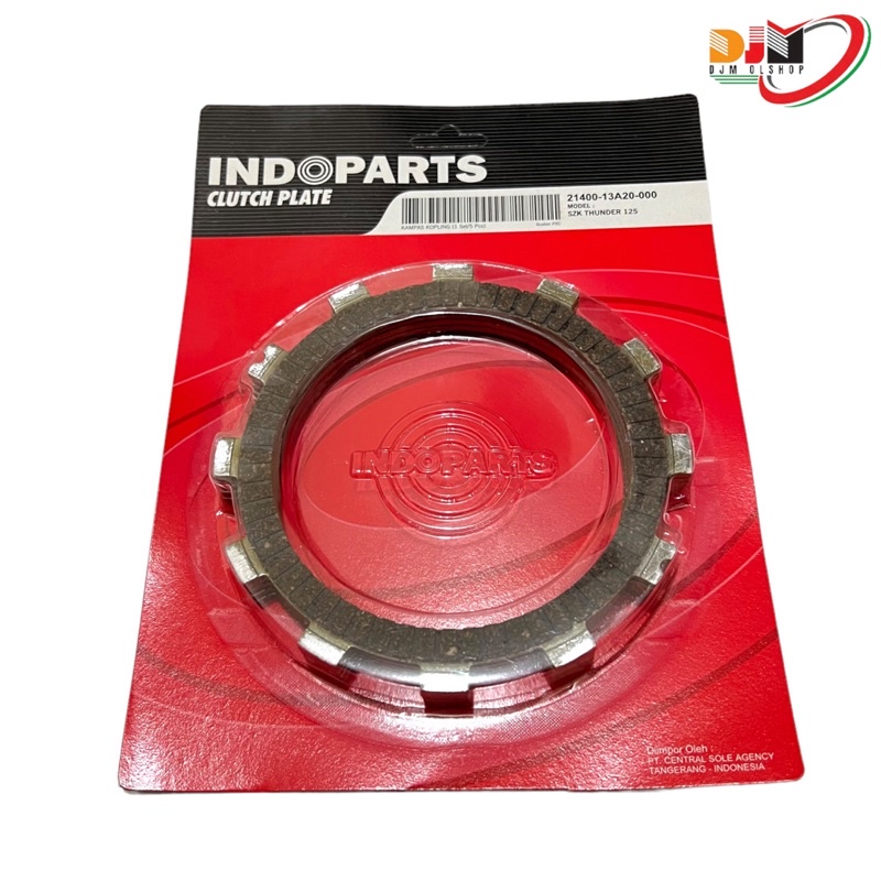 Kampas Kopling Suzuki Thunder 125 Pnp Satria Fu150 5Lembar Indoparts