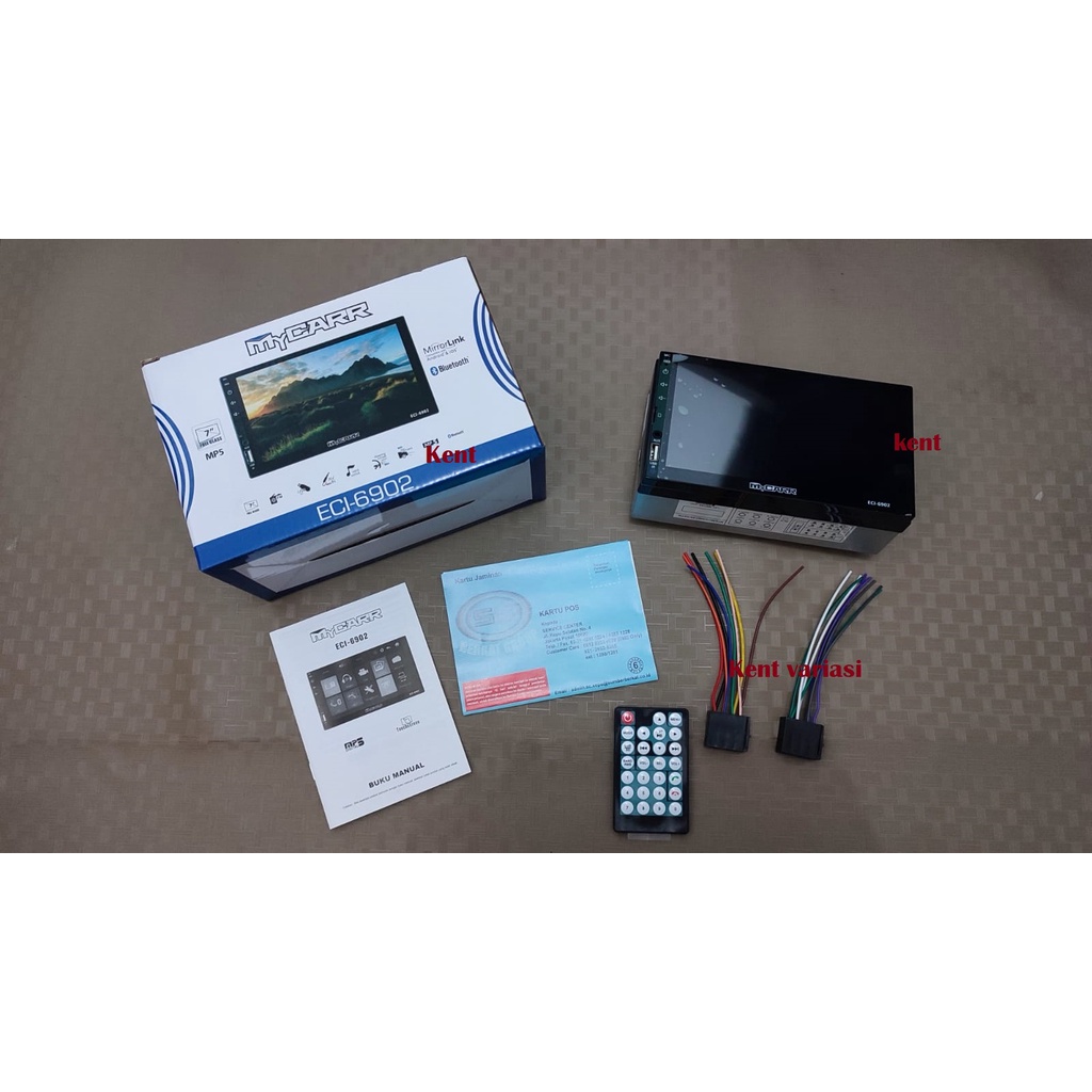 Head unit MYCARR ECI-6902 7inch Mobil Universal
