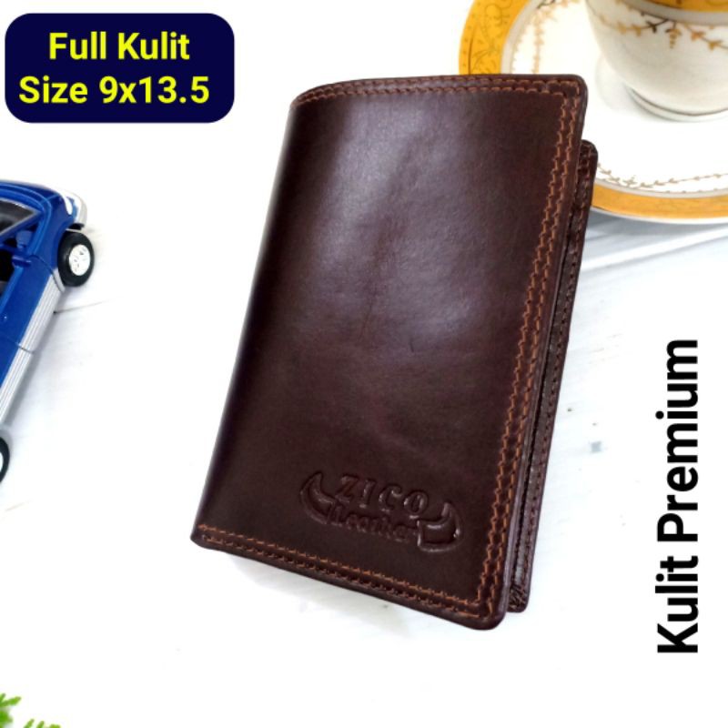 DOMPET KULIT SAPI PRIA FULL KULIT KULIT LIPAT KULIT PREMIUM