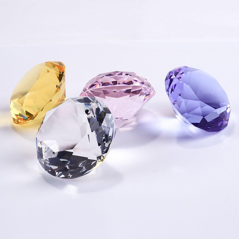 Wonder 30mm Kristal Berlian Panas Dekorasi Pesta Hadiah Romantis Bening