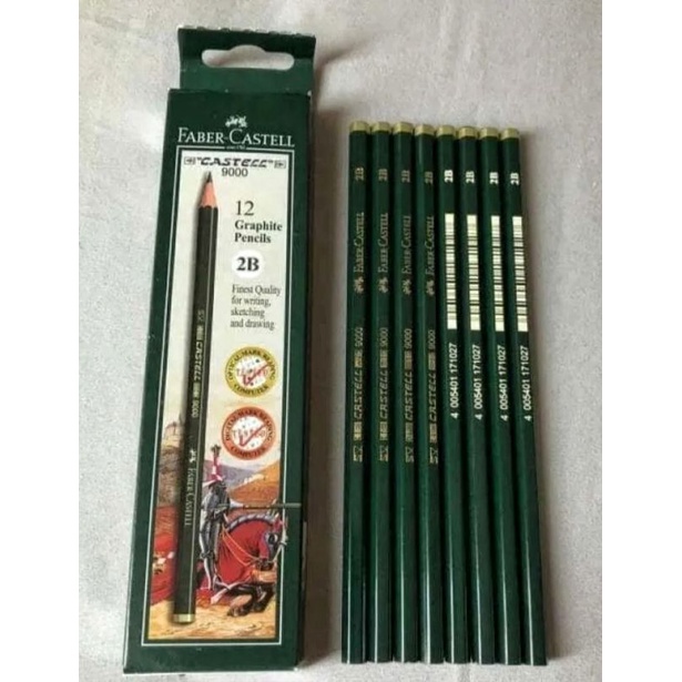 

Pensil 2B Faber Castell ORI. Pensil Ujian/ Pensil Komputer