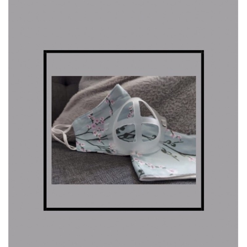 Masker kain katun jepang / katun combed 30s / katun single