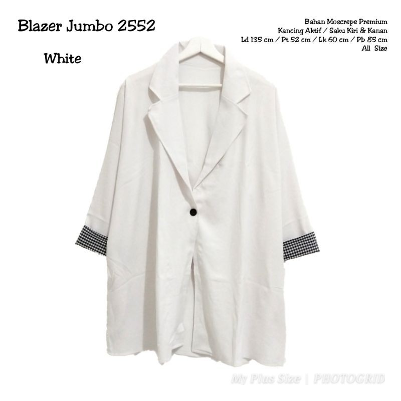 Blazer Jumbo Casual 2552,Ld 128, 135, 150 &amp; 160 cm