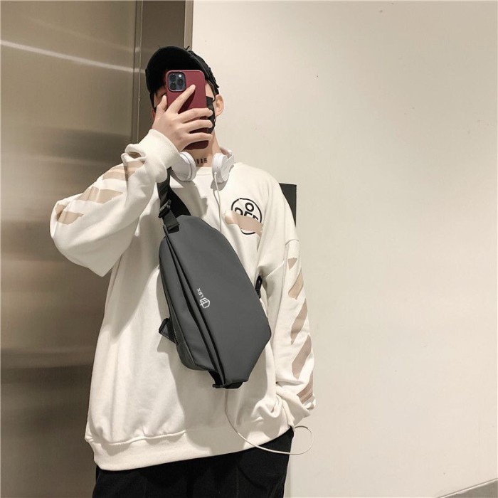 Tas Selempang Crossbody Waterproof shoulder Pria Men Sling Bag Lux LBX