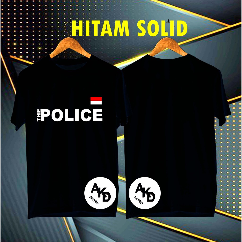 COD/KAOS THE POLICE BENDERA/KAOS EKSPRESI/KAOS HITS/KAOS BANDUNG/KAOS MURAH/KAOS DISTRO