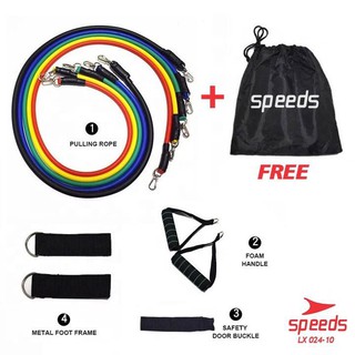 Resistance Band SPEEDS Fitness Tali Gym Yoga Loop Stretching Pull Rope Loopband 024-10