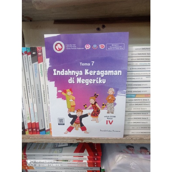 New Buku PR Tematik Kelas 4 Tema 7 Intan Pariwara