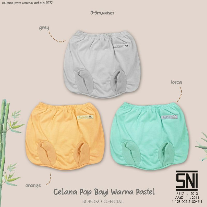 Boboko Celana Pop Nb/Celana pop bayi warna