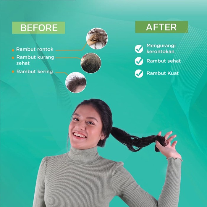 ERHA ERHAIR HAIRGROW SHAMPOO - Shampoo Penumbuh Rambut Rontok