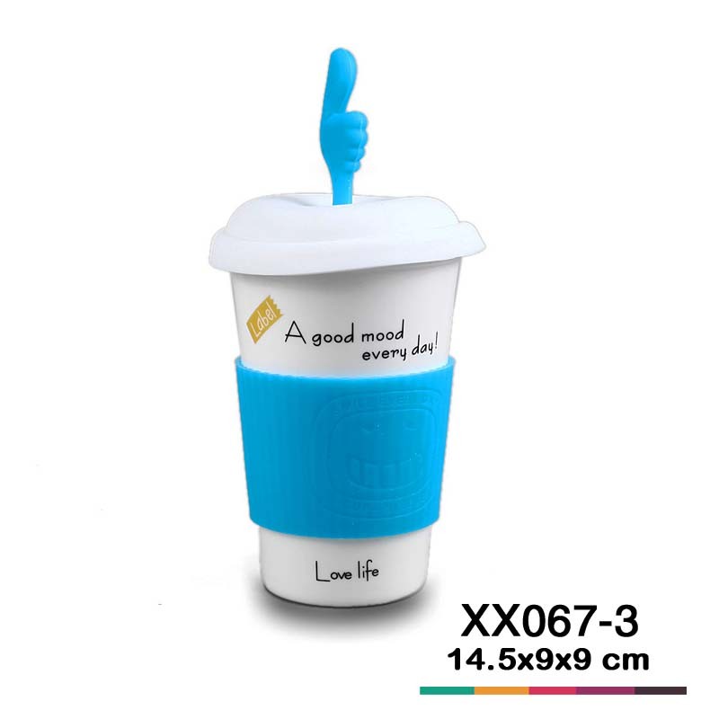Mug karet victory 3D Biru XX067-3