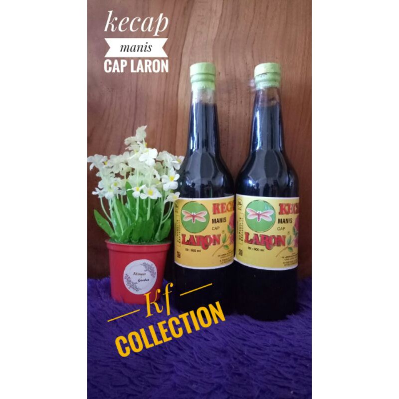 

kecap manis cap laron kemasan 600gr