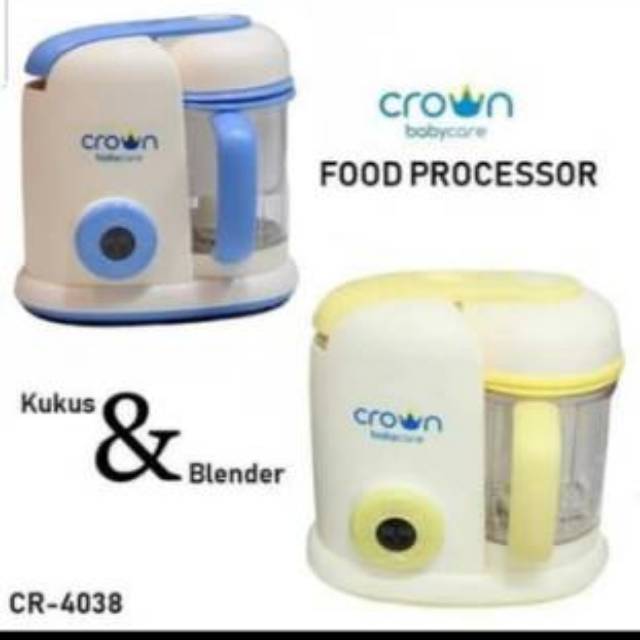 CROWN CR 4038 Food Processor 3-in-1