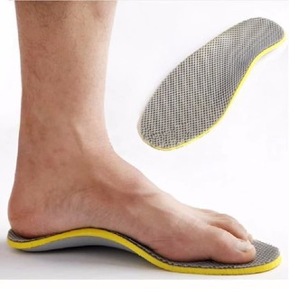 Terapi Insoles Kain Mesh Arch Flat Foot Cushion Sol  Sepatu  