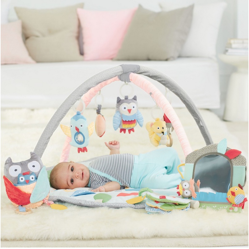 Skip Hop Treetop Friends Activity Play Gym Playgym Playmat Anak Bayi Skiphop Tummy Time Karpet Main